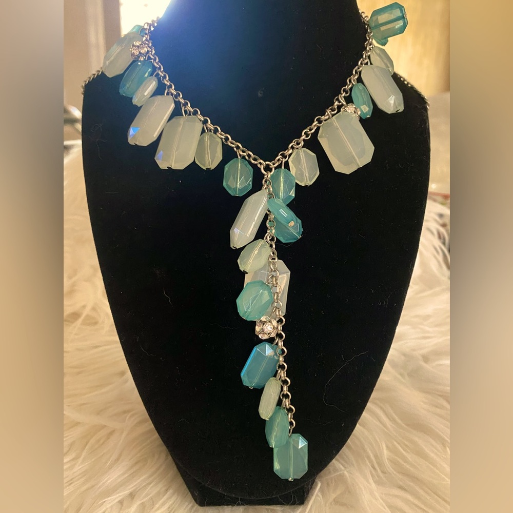 “Sea Glass” long necklace